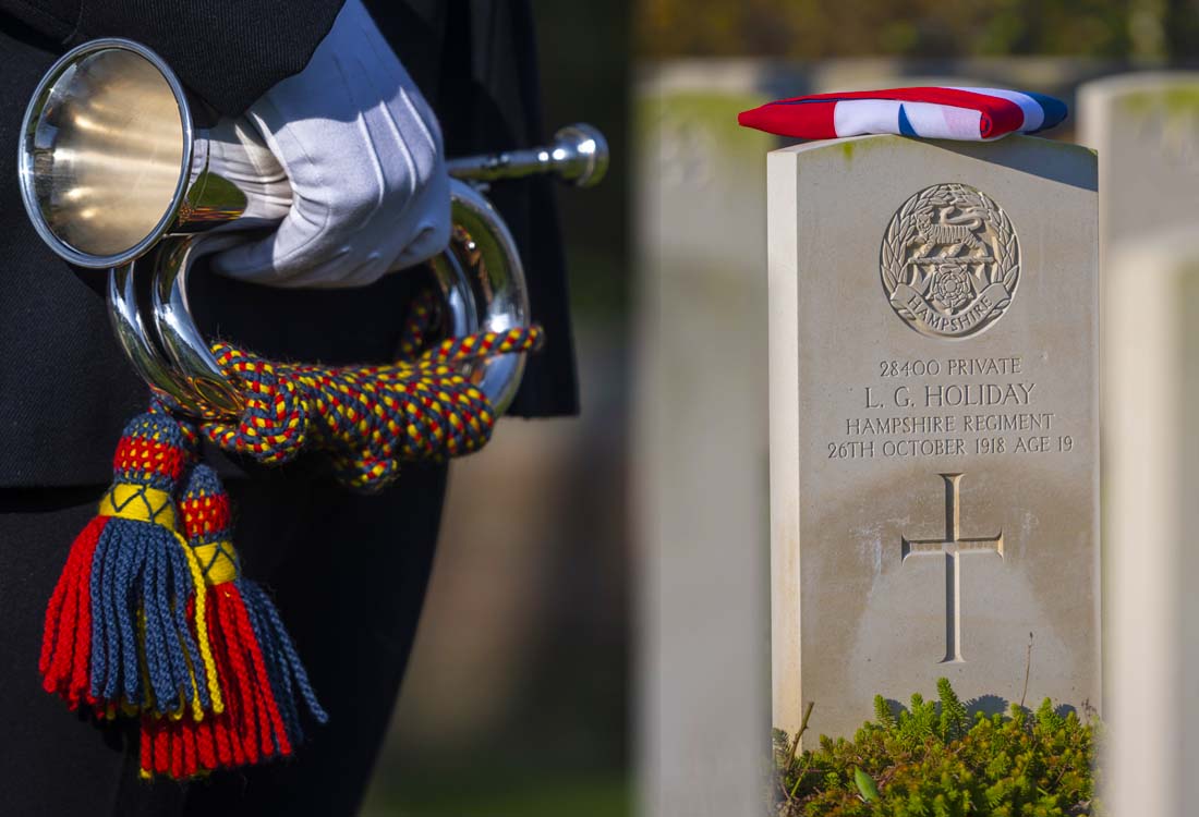 Rededications across Belgium for three WW1 soldiers
