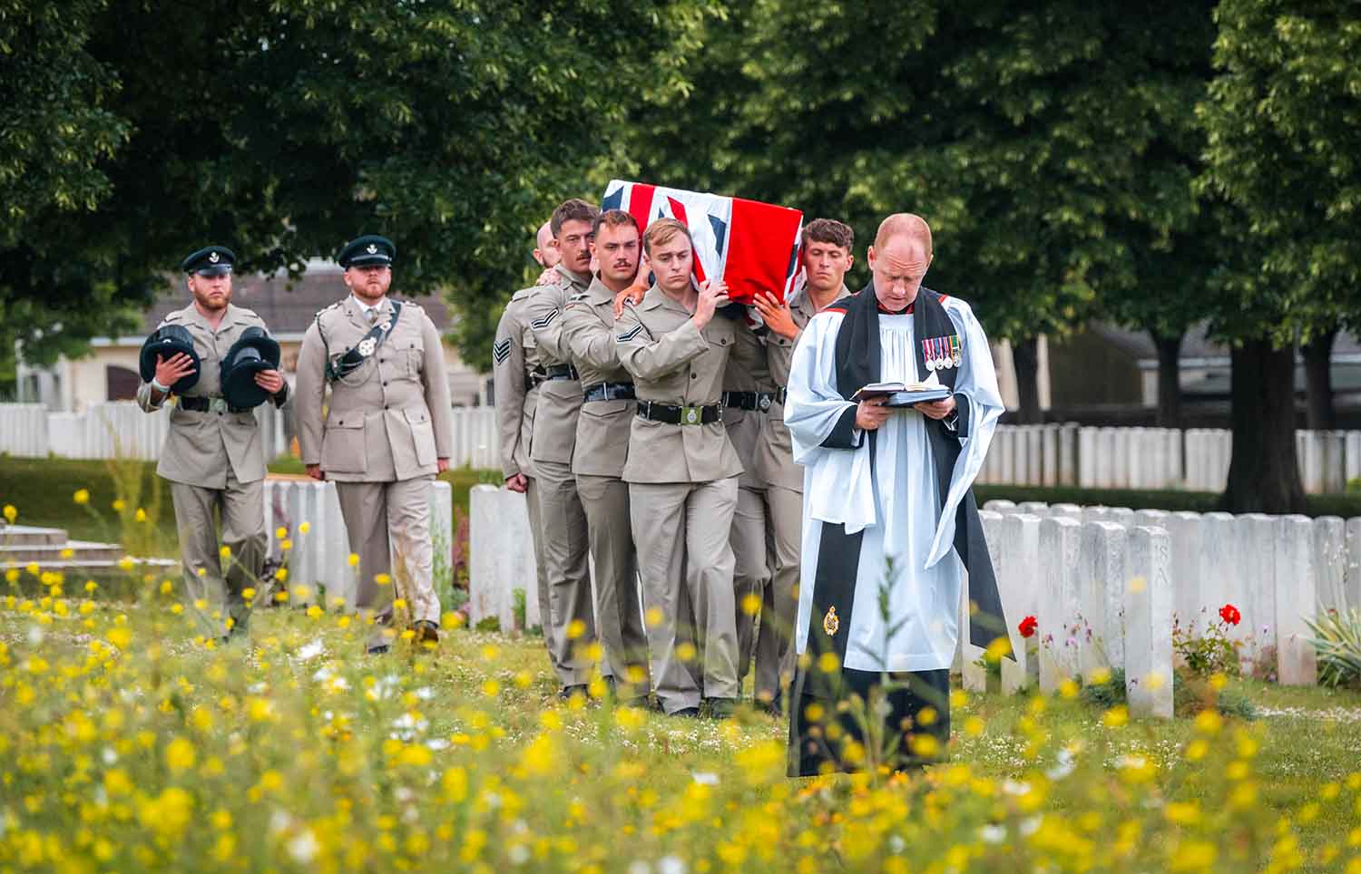 First World War Derbyshire soldier laid to rest in France