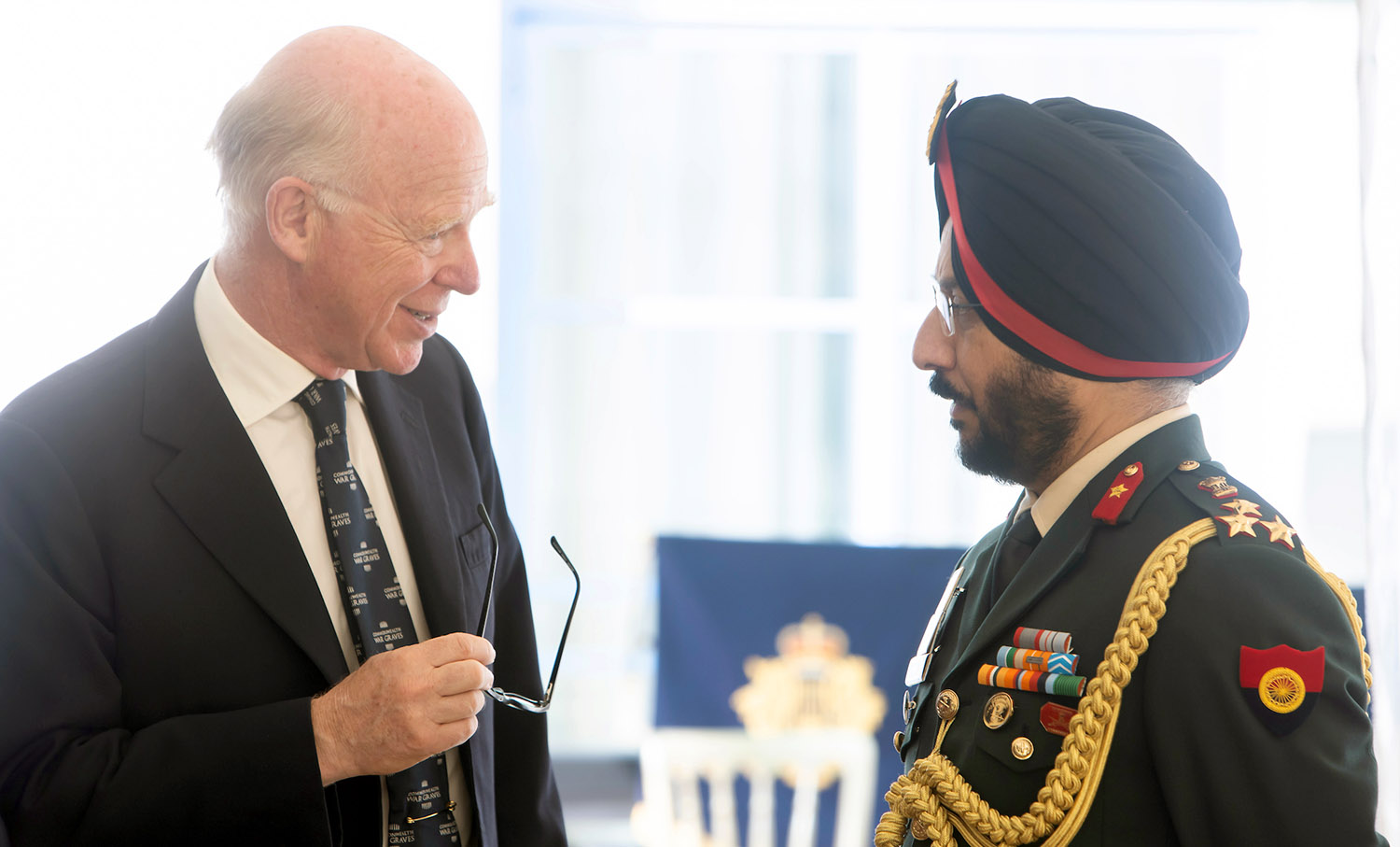 Thank you and goodbye to Sir Bill Rollo