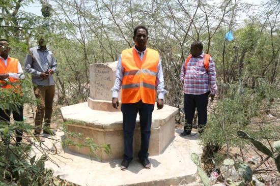 Over grown cemetery in Mogadishu