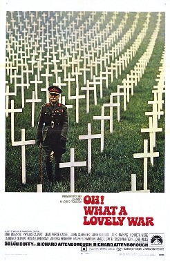 Oh! What a Lovely Way poster wth moustauche clearly cvisible