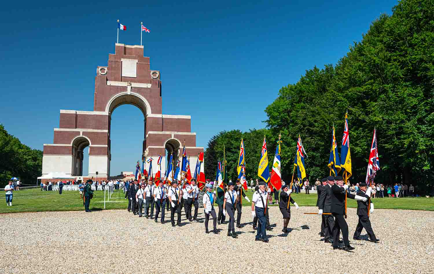 The Battle of the Somme marked in ceremony at Thiepval