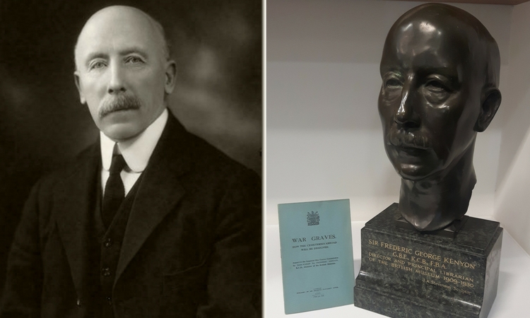 Sir Frederic Kenyon sculpture added to CWGC collection