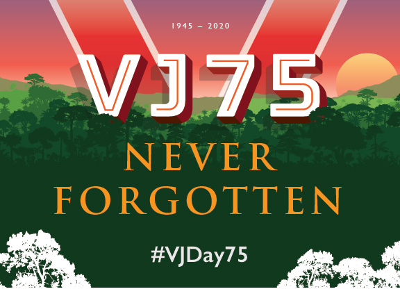 Tri-service museums and Commonwealth War Graves Commission mark the 75th anniversary of VJ Day with virtual events programme 'VJ75: Never Forgotten'