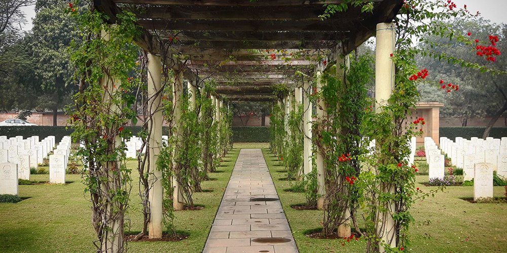 Delhi War cemetery horticulture