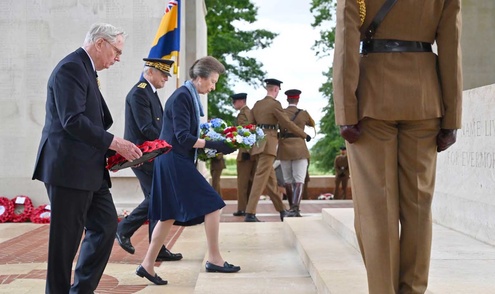 HRH The Princess Royal marks 110th anniversary of the Battle of the Somme