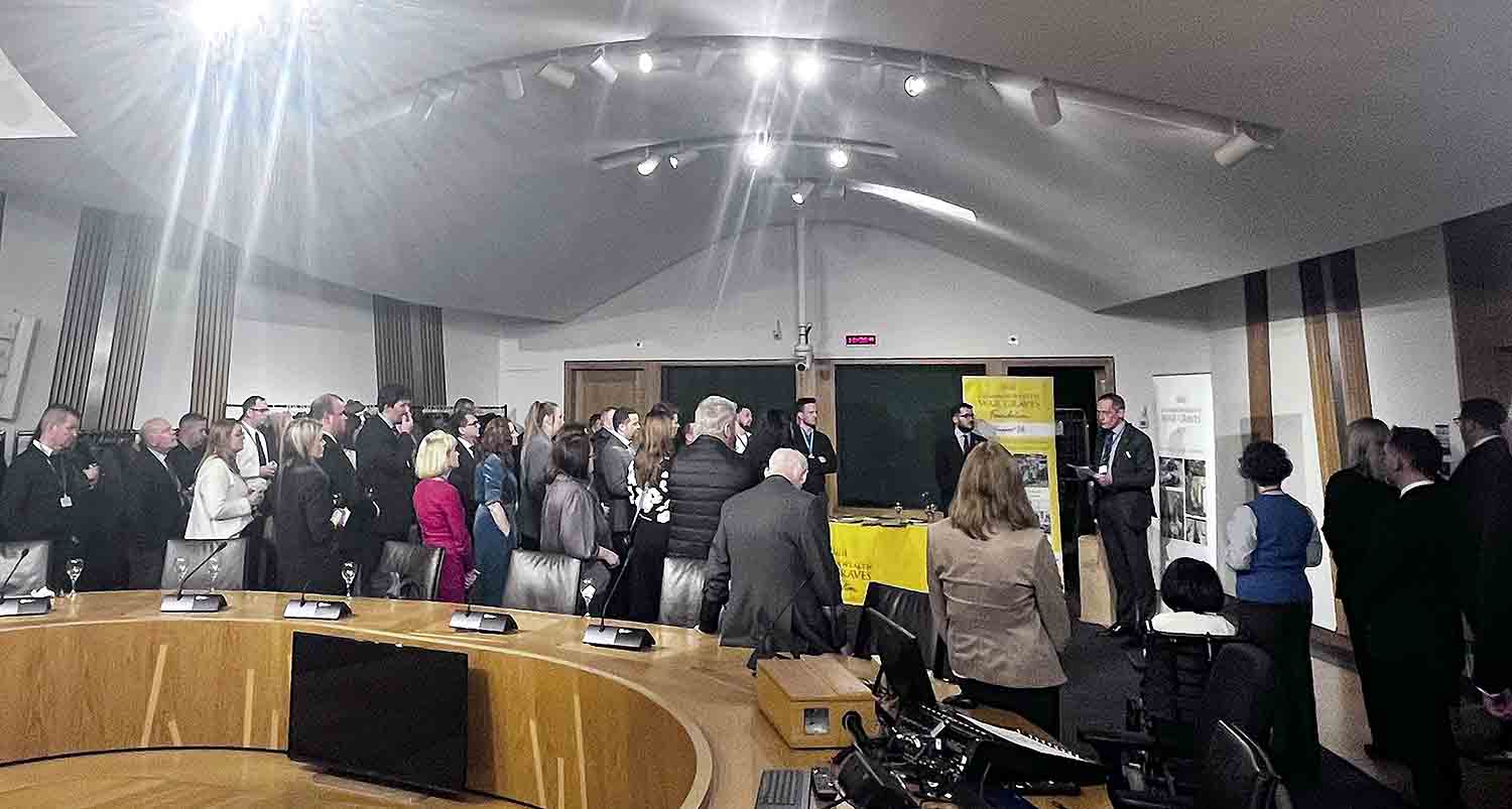 Scottish Parliament event showcases the CWGC's work