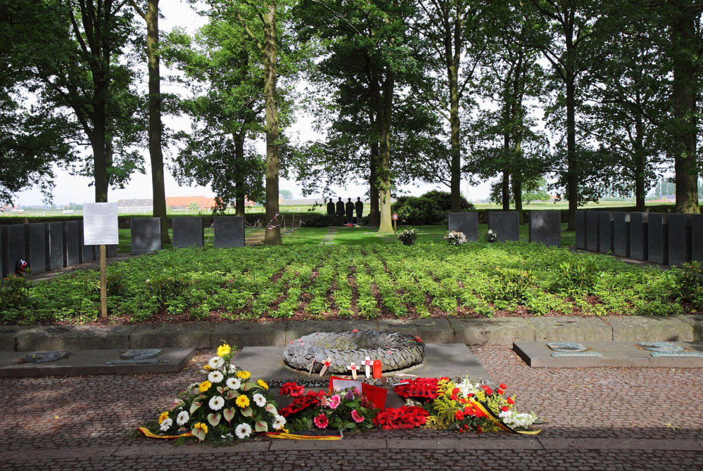 The Comrades' Grave at Langemark German Cemetery