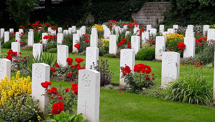 Battle of Britain Parade, Harrogate (Stonefall) Cemetery