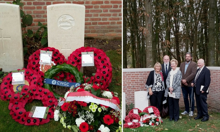Graves of two First World War soldiers identified more than 100 years after their deaths