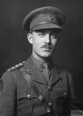 Black and white portrait photograph of Captain Alan Duncan