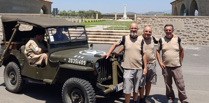 HMV Italia visits Catania War Cemetery, Sicily as part of commemorative Liberation Route journey