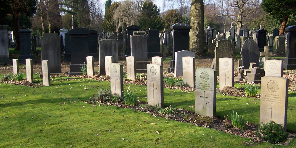 Manchester Southern Cemetery general view