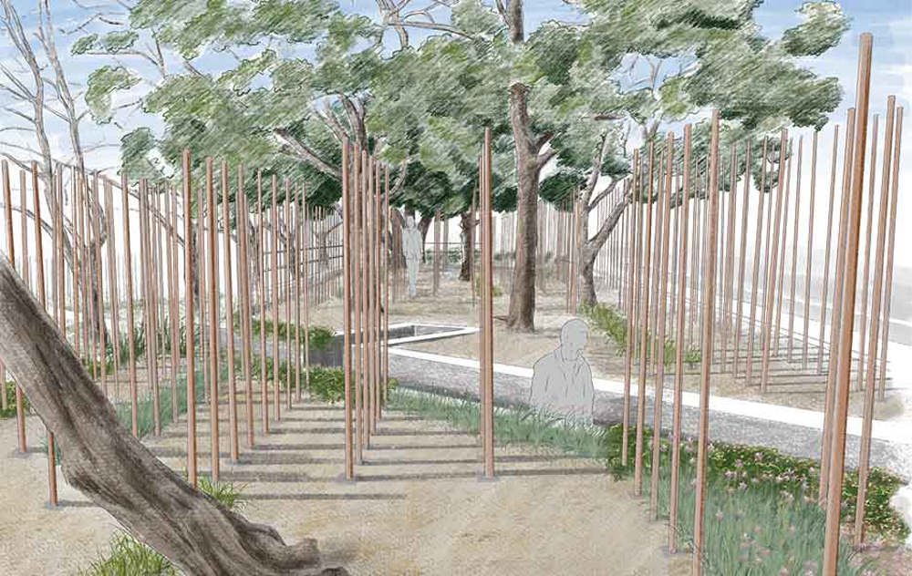 Drawings of the new Cape Town memorial