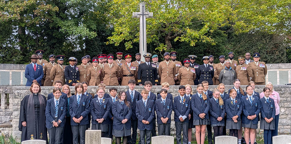 Marking Black History Month at Hollybrook Cemetery and Memorial