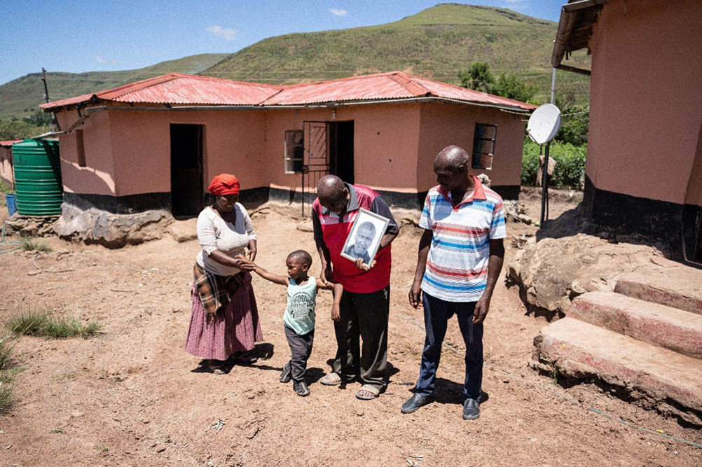 The family of Labour Corps serviceman Mboniswa Maliwa, Siqongqweni Village