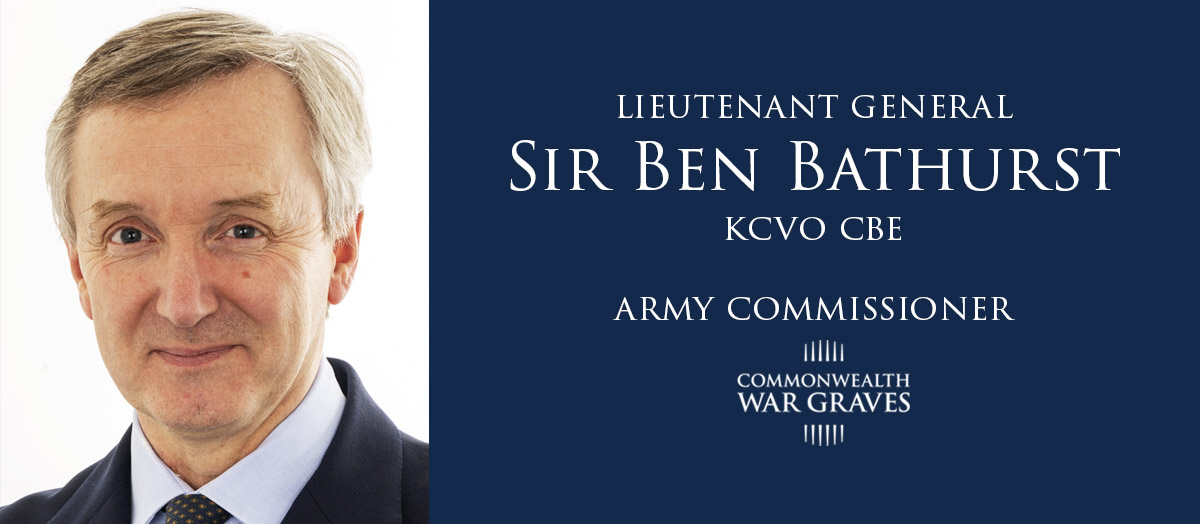 Lt Gen Ben Bathurst appointed as CWGC Commissioner
