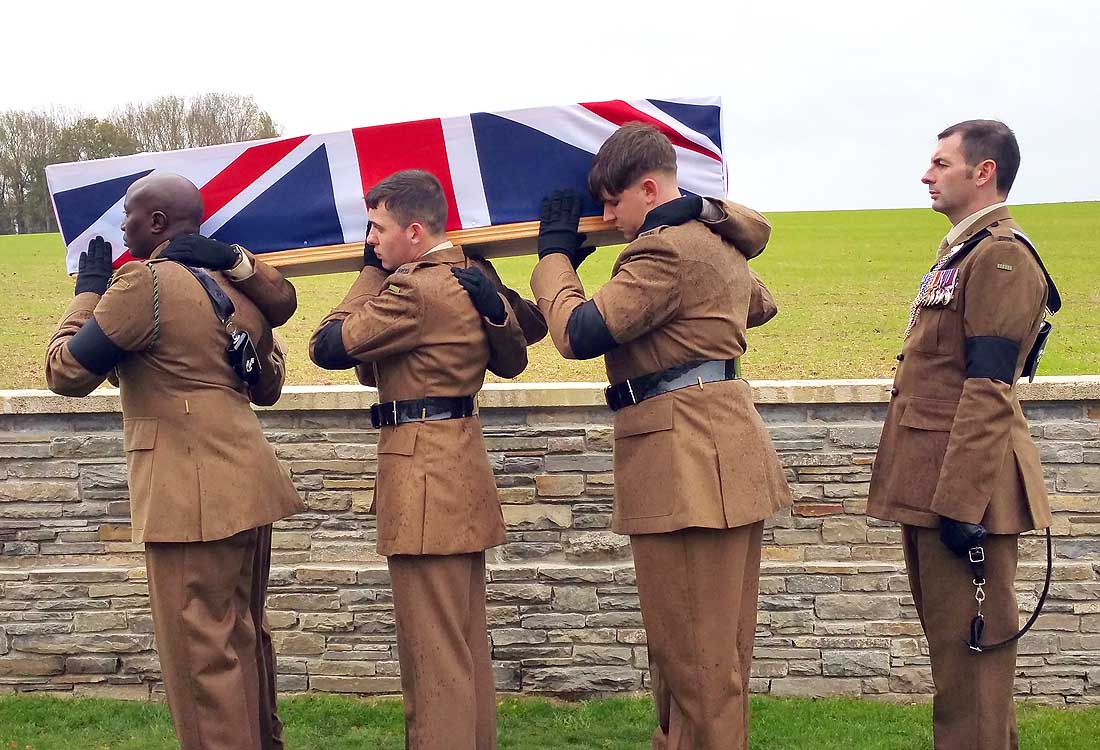 Sheffield soldier laid to rest 105 years after his death