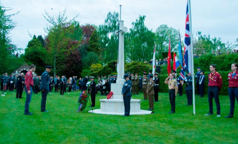 Remarkable tribute from Dutch town bestowed on British soldiers