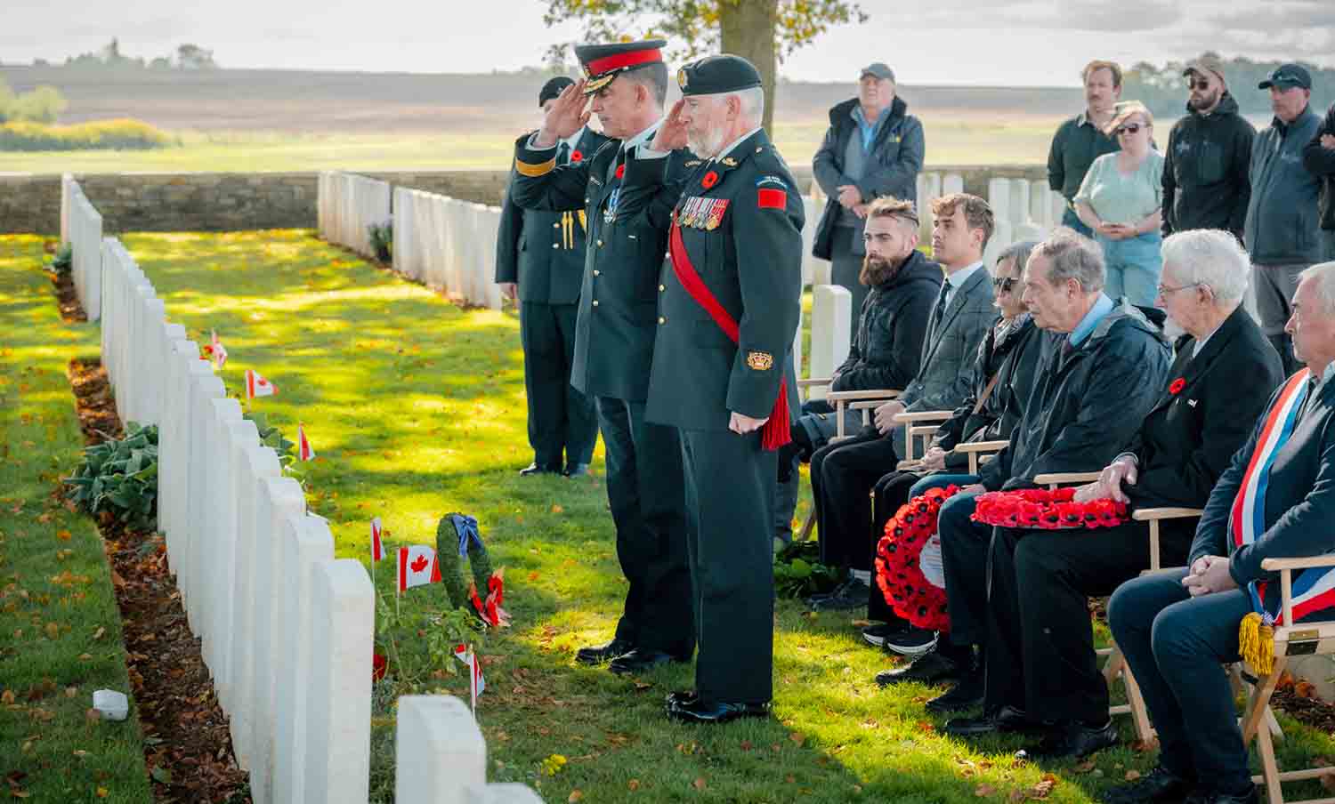First World War Canadian soldier rededicated at Courcelette British Cemetery