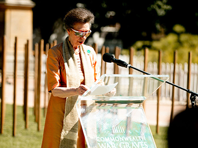 HRH inaugurates the Cape Town memorial