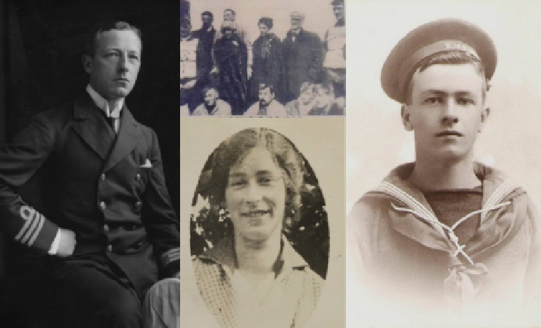 Faces of the CWGC Plymouth Naval Memorial