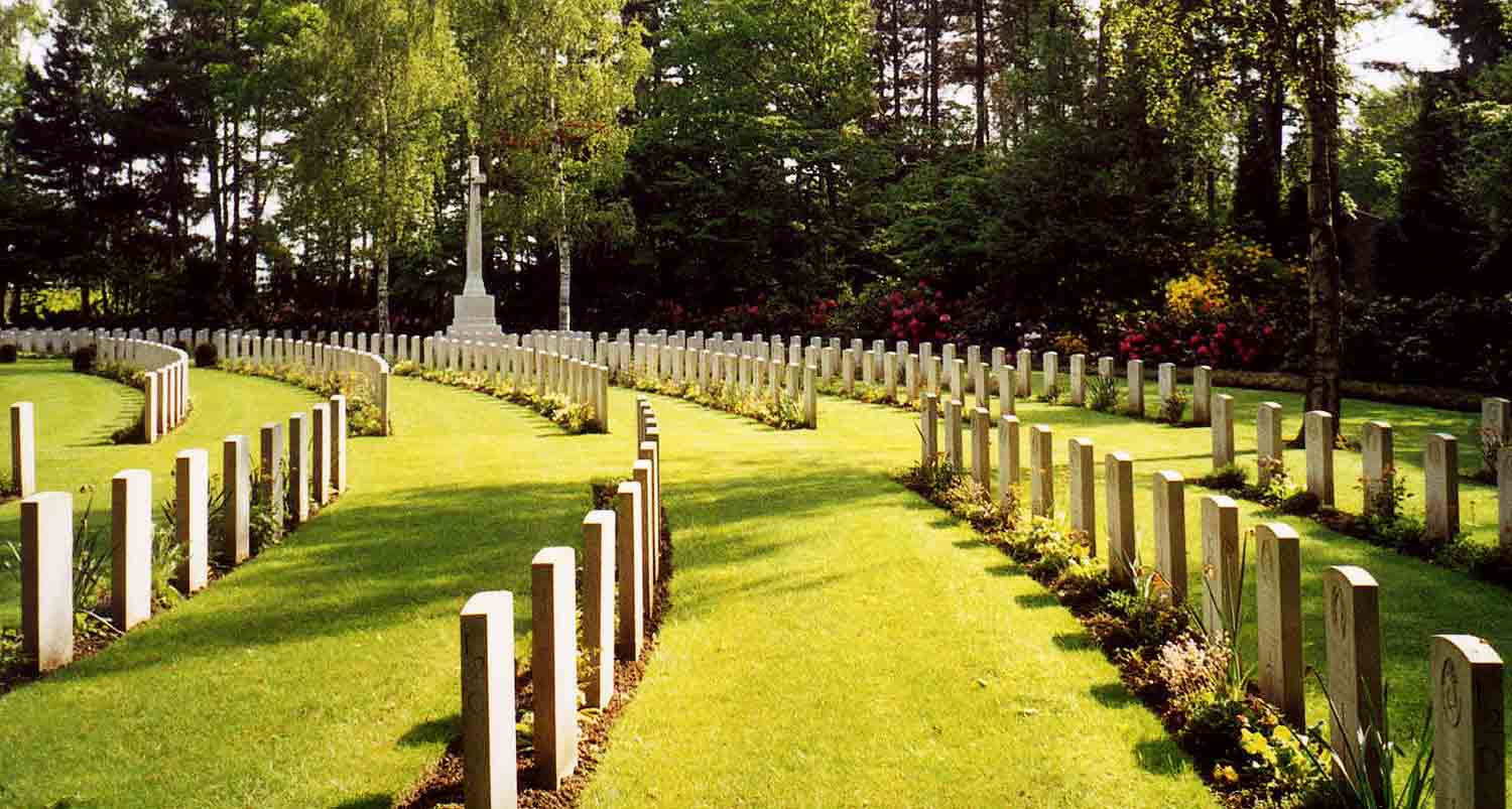 Rededication service for Trooper Fred Tingle, 5th Royal Inniskilling Dragoon Guards