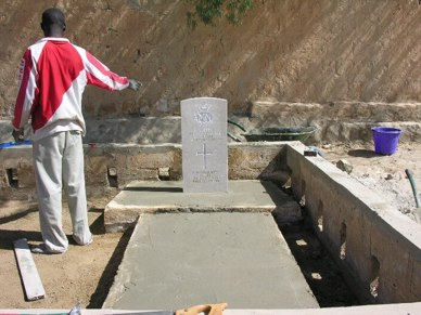 Headstone in Timbuktu