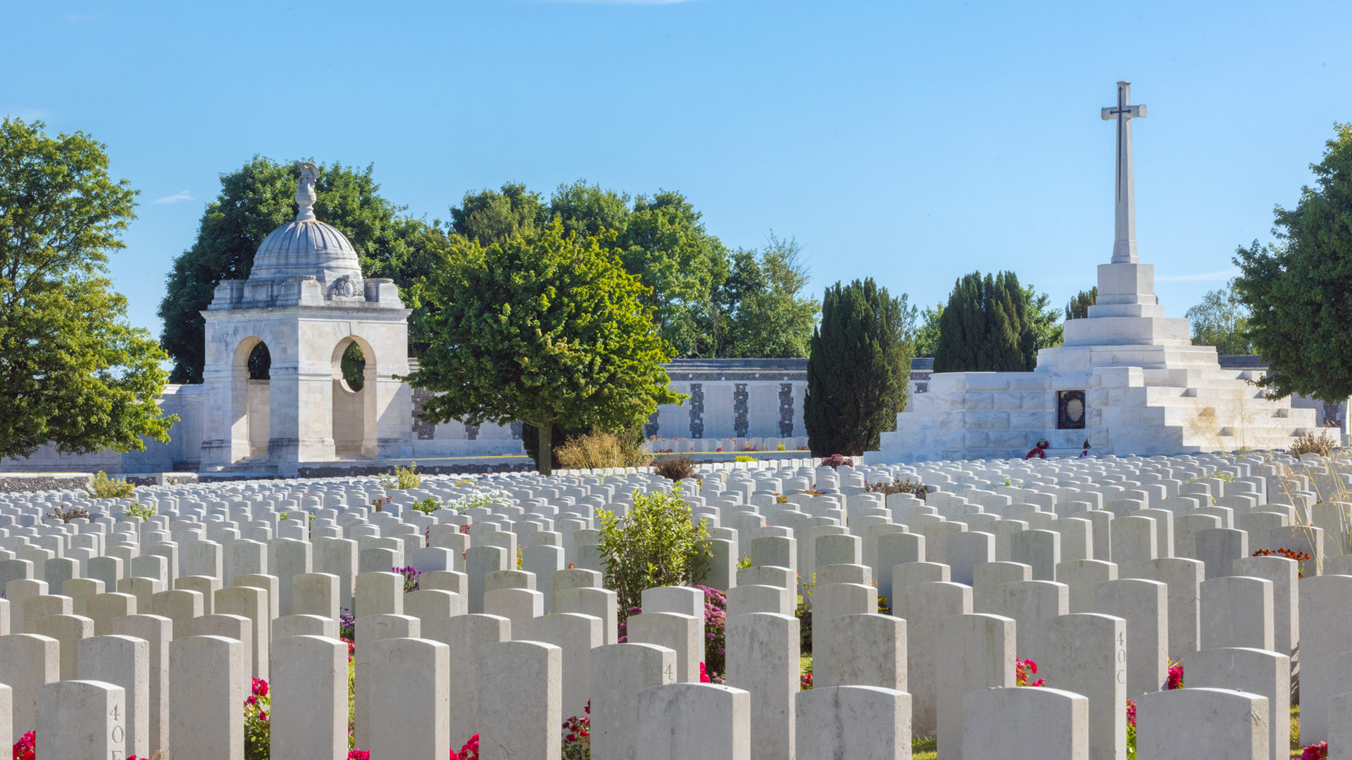 Rededication Service for Serjeant George Goodson Moore DCM