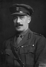 Black and white portrait photo of Brigadier-General Sir William Kay