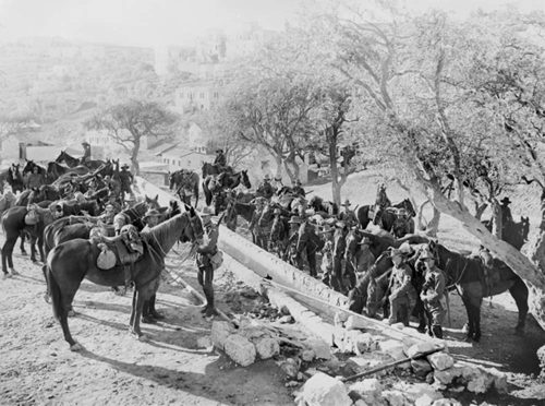 An ANZAC mounted division in the Middle East