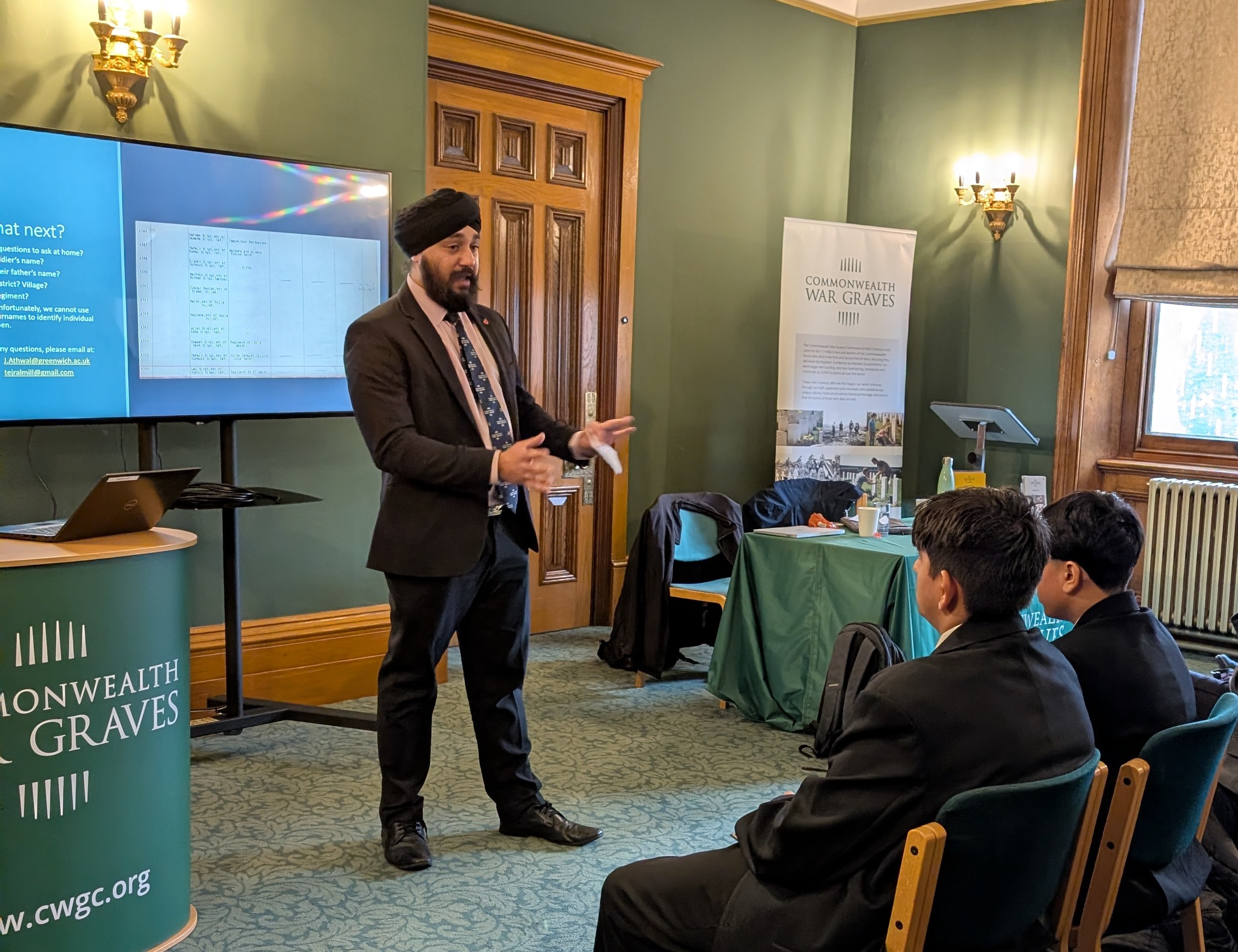 CWGC Birmingham event spotlights Punjab Registers and soldiers of South Asia