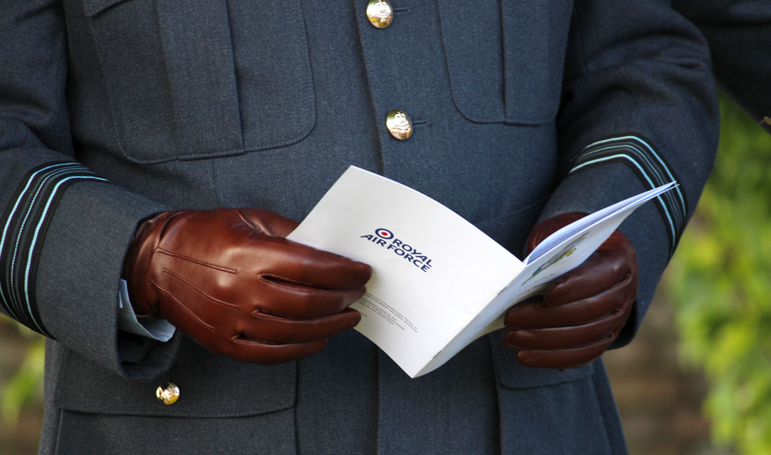 Rededication ceremony held in Belgium for London born Royal Air Force officer