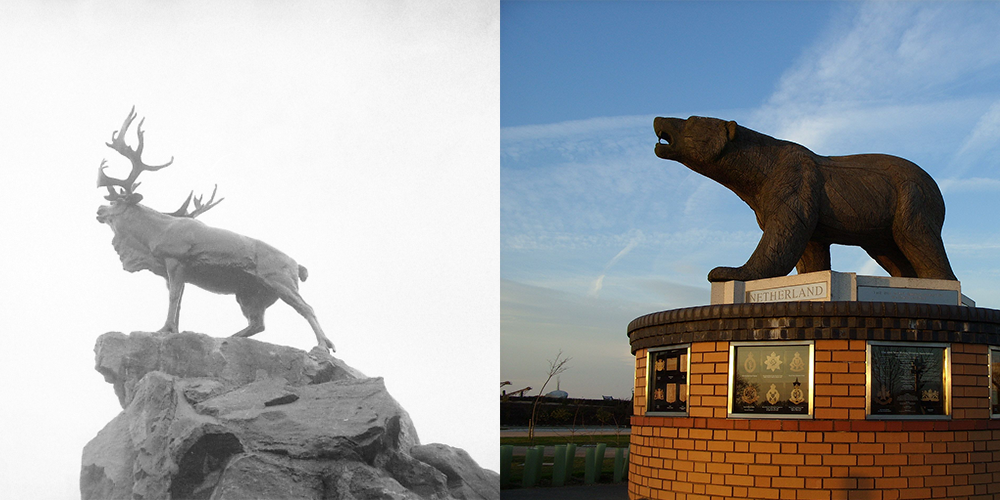 Newfoundland Memorial and Polar Bear memorial