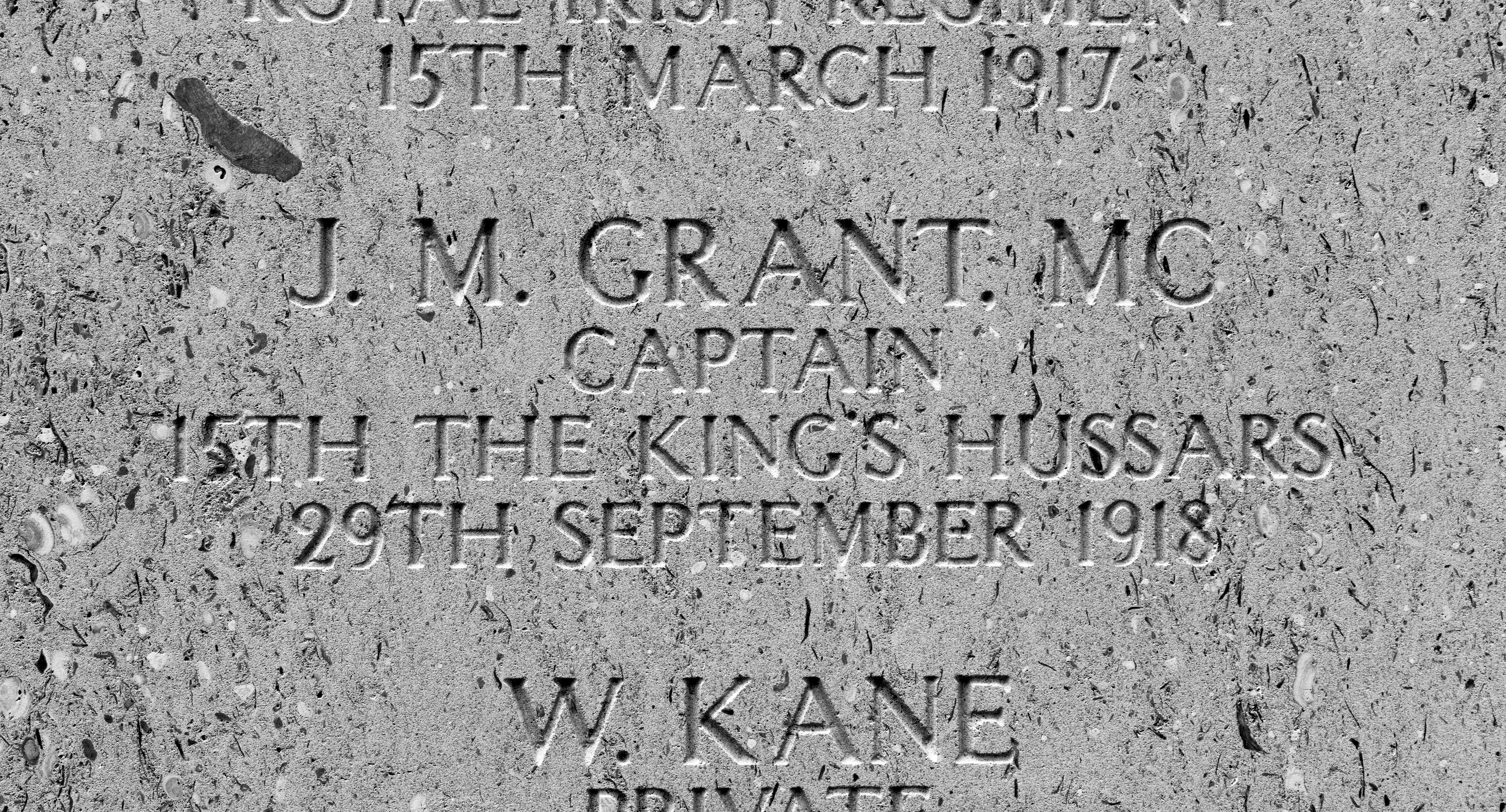 Captain James Muirhead Grant MC