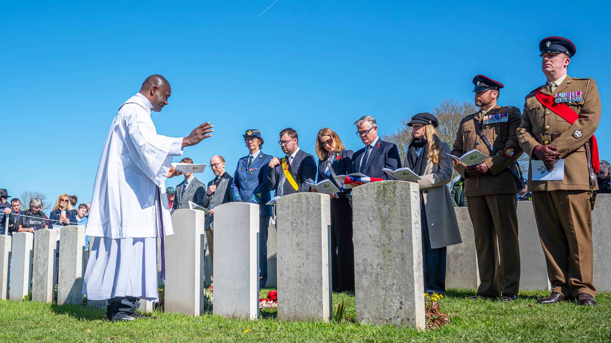 First World War grave of Shrewsbury schoolmaster identified and rededicated in Belgium