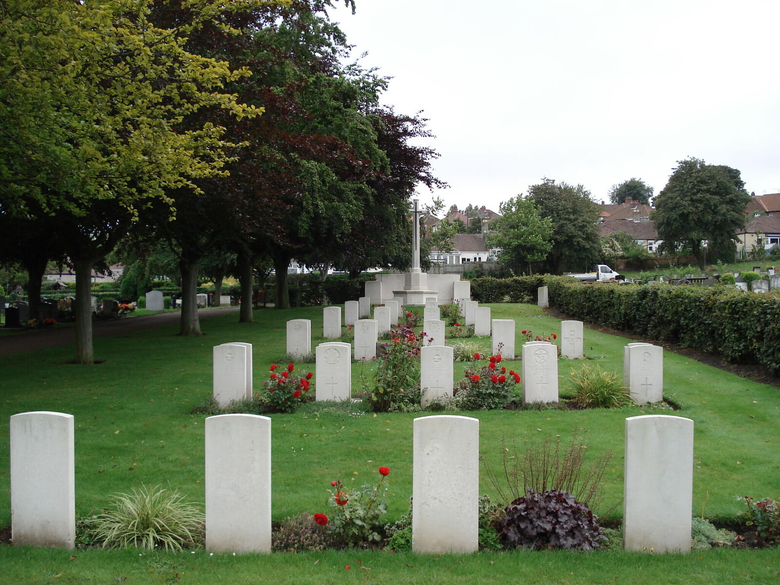Newcastle-upon-Tyne (West Road) Cemetery Remembrance Sunday service