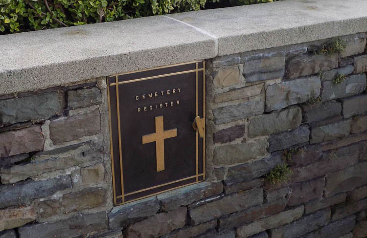 Cemetery Register Box