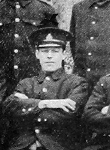 Photograph of Ernest in uniform