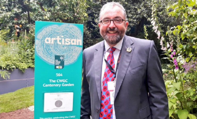 Silver medal for CWGC's Chelsea garden