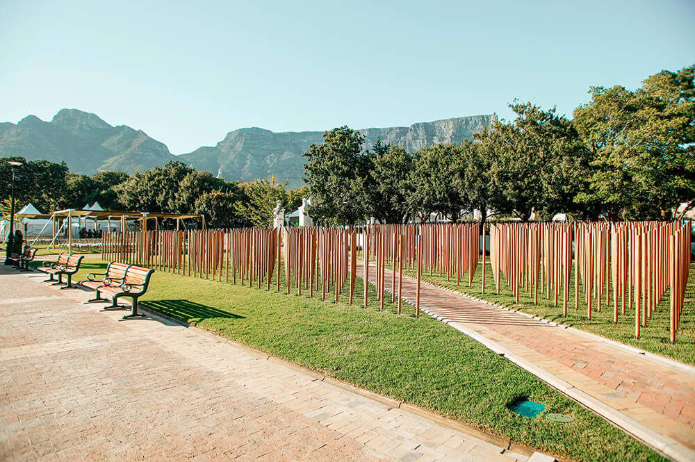 The opening of our new memorial in Cape Town