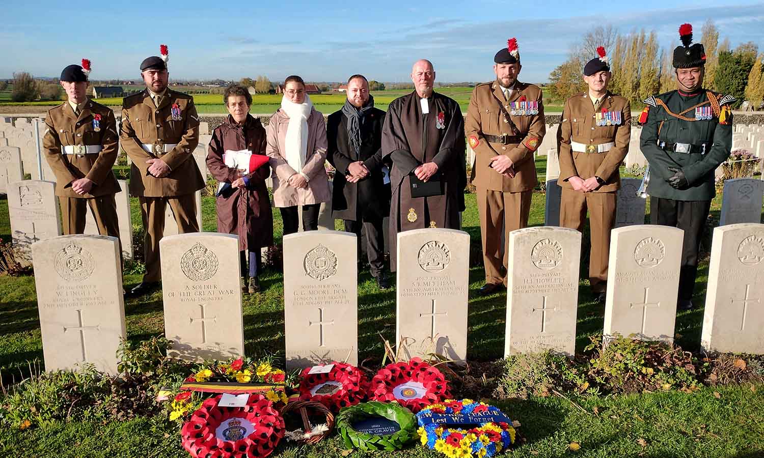 Three previously unidentified World War One soldiers identified