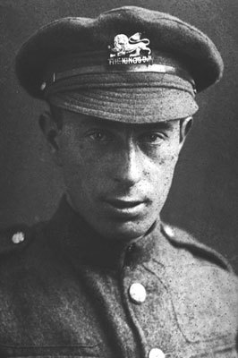 Isaac Rosenberg in British Military Uniform