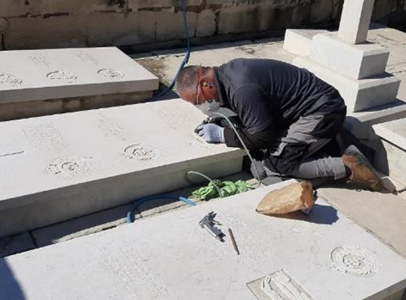 Re-engraving project in Malta completed
