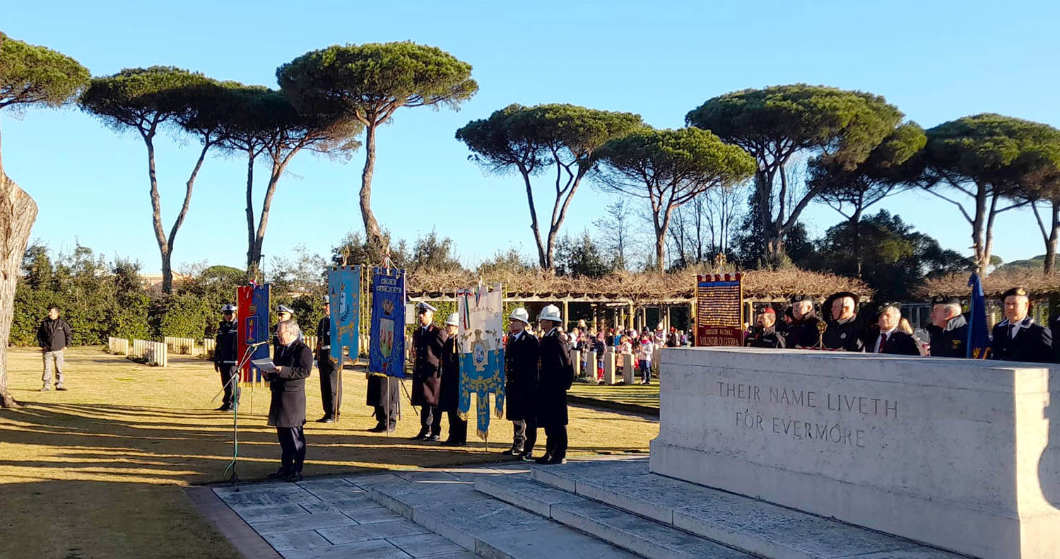 Ceremonies held for 80th anniversary of the Anzio landings