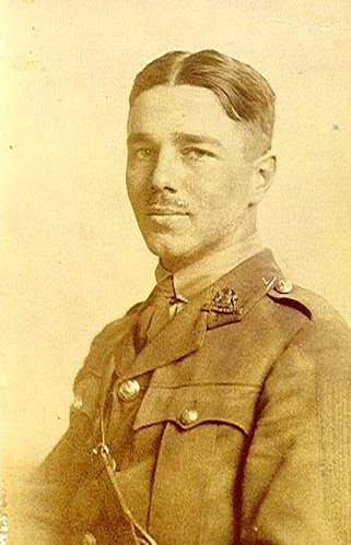 Wilfred Owen MC in his military uniform