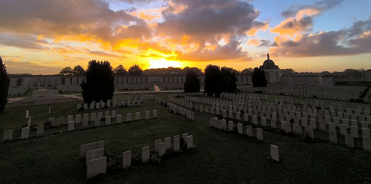 The cemeteries and memorials of Ypres and West Flanders