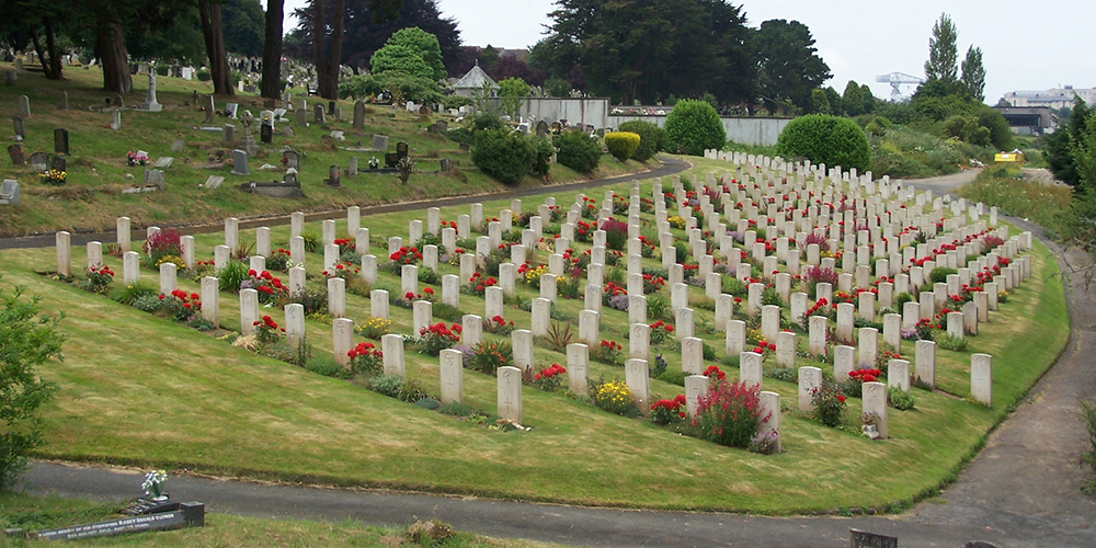 Plymouth Weston Mill Cemetery general view