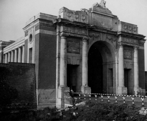 Menin Gate in the 1940s