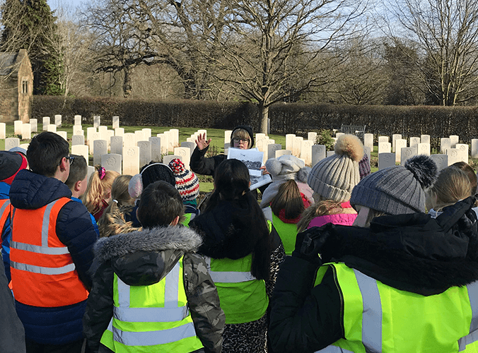 Book an online CWGC talk